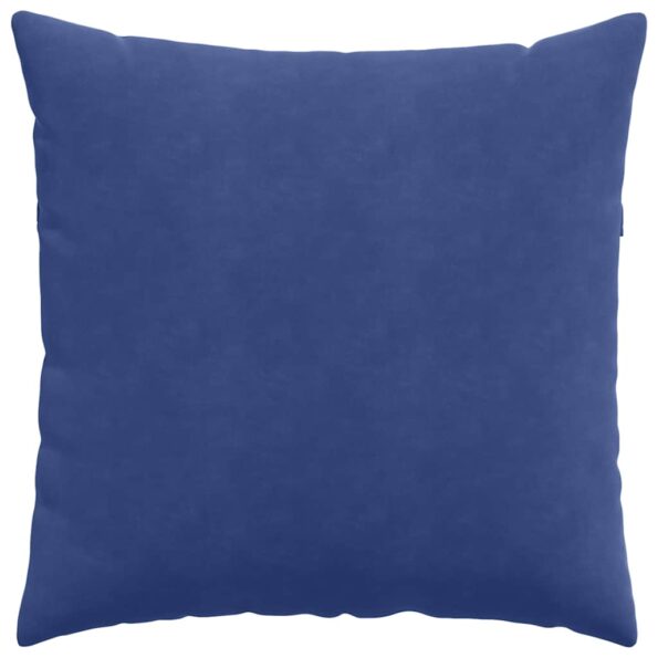 vidaXL Vankúše na pohovku 2 pcs Policajná modrá 80 x 80 cm – Obrázok 6