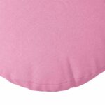 vidaXL Vankúše na sedenie 2 pcs Ružová Ø30 x 13 cm látka – Obrázok 7