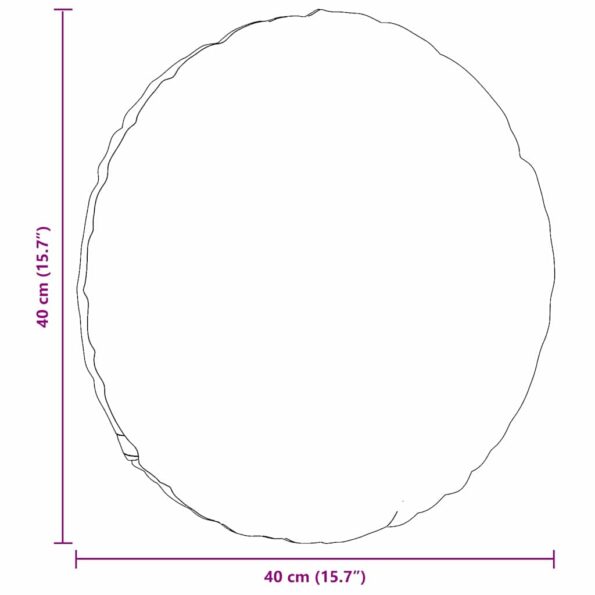 vidaXL Vankúše na sedenie 2 pcs Šedá zelená Ø 40 cm Kordúrová tkanina – Obrázok 9