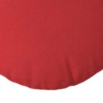 vidaXL Vankúše na sedenie 2 pcs Červená Ø60 x 21 cm látka – Obrázok 7
