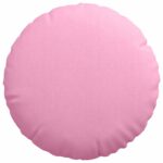 vidaXL Vankúše na sedenie 2 pcs Ružová Ø60 x 21 cm látka – Obrázok 6