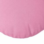 vidaXL Vankúše na sedenie 2 pcs Ružová Ø60 x 21 cm látka – Obrázok 7
