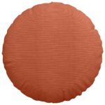 vidaXL Vankúše na sedenie 2 pcs Červenooranžová Ø 80 cm – Obrázok 6