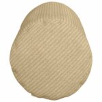 vidaXL Podložkové vankúše 2 pcs Šedá zelená Ø 15 x 40 cm – Obrázok 7