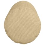 vidaXL Podložkové vankúše 2 pcs Šedá zelená Ø 25 x 70 cm – Obrázok 7