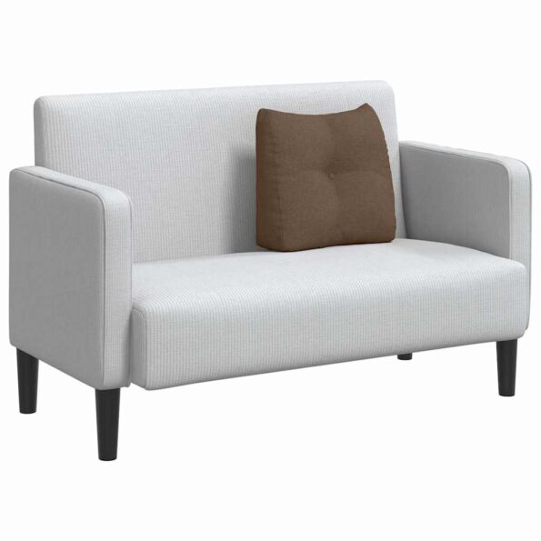 vidaXL Poduška na chrbát Hnedá 45 x 24 x 50 cm látka – Obrázok 3