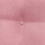 vidaXL Poduška na chrbát Ružová 45 x 24 x 50 cm Zamat – Obrázok 8