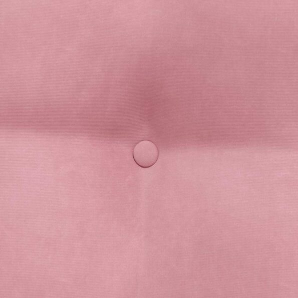 vidaXL Poduška na chrbát Ružová 45 x 24 x 50 cm Zamat – Obrázok 8