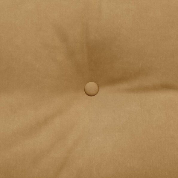 vidaXL Poduška na chrbát Hnedá 120 x 24 x 50 cm Zamat – Obrázok 8