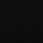 vidaXL Poduška na chrbát Čierna 140 x 24 x 50 cm látka – Obrázok 10