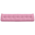 vidaXL Poduška na chrbát Ružová 200 x 24 x 50 cm látka – Obrázok 6