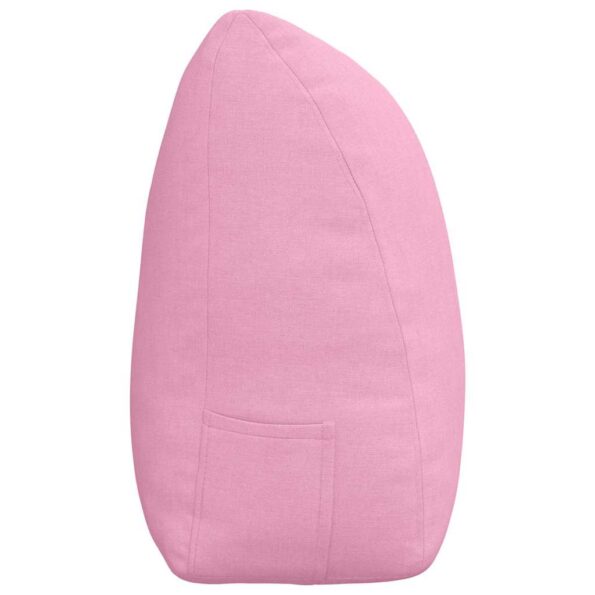 vidaXL Poduška na chrbát Ružová 200 x 24 x 50 cm látka – Obrázok 7