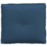 vidaXL Poduška na chrbát Modrá 50 x 19 x 45 cm látka – Obrázok 5