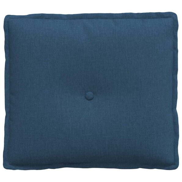 vidaXL Poduška na chrbát Modrá 50 x 19 x 45 cm látka – Obrázok 5