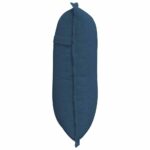 vidaXL Poduška na chrbát Modrá 50 x 19 x 45 cm látka – Obrázok 6