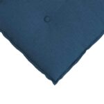 vidaXL Poduška na chrbát Modrá 50 x 19 x 45 cm látka – Obrázok 7