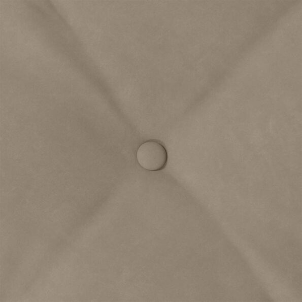 vidaXL Poduška na chrbát Sivohnedá 50 x 45 cm Mikrovlákno – Obrázok 8