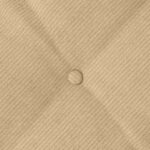 vidaXL Poduška na chrbát Šedá zelená 80 x 50 cm Kordúrová tkanina – Obrázok 8