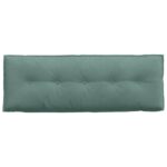 vidaXL Poduška na chrbát Morská zelená 140 x 50 cm Kordúrová tkanina – Obrázok 6