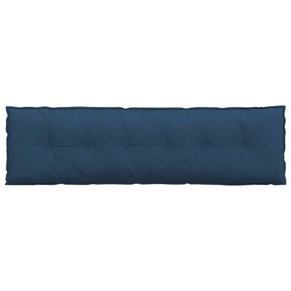 vidaXL Poduška na chrbát Modrá 180 x 19 x 50 cm látka – Obrázok 6