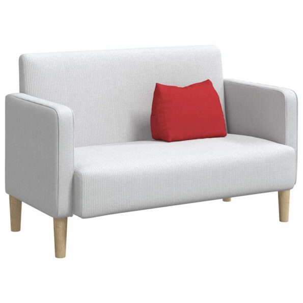 vidaXL Poduška na chrbát Červená 45 x 20 x 35 cm látka – Obrázok 3