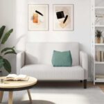 vidaXL Poduška na chrbát Morská zelená 45 x 20 x 35 cm – Obrázok 4