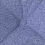 vidaXL Vankúše na sedenie 4 pcs Modrá džínovina 40 x 40 x 12 cm látka – Obrázok 8