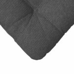 vidaXL Vankúše na sedenie 4 pcs Tmavo šedá 40 x 40 cm – Obrázok 9