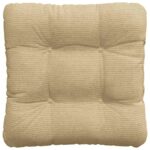 vidaXL Vankúše na sedenie 4 pcs Šedá zelená 40 x 40 cm – Obrázok 7
