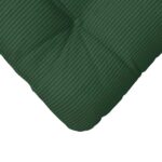vidaXL Vankúše na sedenie 4 pcs Tmavozelená 40 x 40 cm – Obrázok 9