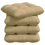 vidaXL Vankúše na sedenie 4 pcs Šedá zelená 45 x 45 cm – Obrázok 2