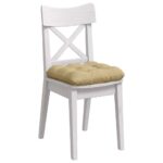 vidaXL Vankúše na sedenie 4 pcs Šedá zelená 45 x 45 cm – Obrázok 3