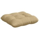 vidaXL Vankúše na sedenie 4 pcs Šedá zelená 45 x 45 cm – Obrázok 5