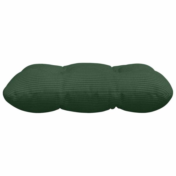 vidaXL Vankúše na sedenie 4 pcs Tmavozelená 45 x 45 cm – Obrázok 6