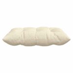 vidaXL Vankúše na sedenie 4 pcs Krémová 40 x 40 x 6 cm – Obrázok 6