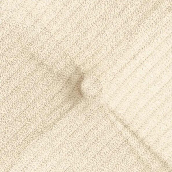 vidaXL Vankúše na sedenie 4 pcs Krémová 40 x 40 x 6 cm – Obrázok 8