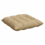 vidaXL Vankúše na sedenie 4 pcs Šedá zelená 40 x 40 x 6 cm – Obrázok 5
