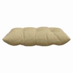 vidaXL Vankúše na sedenie 4 pcs Šedá zelená 40 x 40 x 6 cm – Obrázok 6