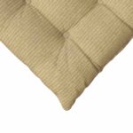 vidaXL Vankúše na sedenie 4 pcs Šedá zelená 40 x 40 x 6 cm – Obrázok 9