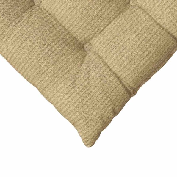 vidaXL Vankúše na sedenie 4 pcs Šedá zelená 40 x 40 x 6 cm – Obrázok 9