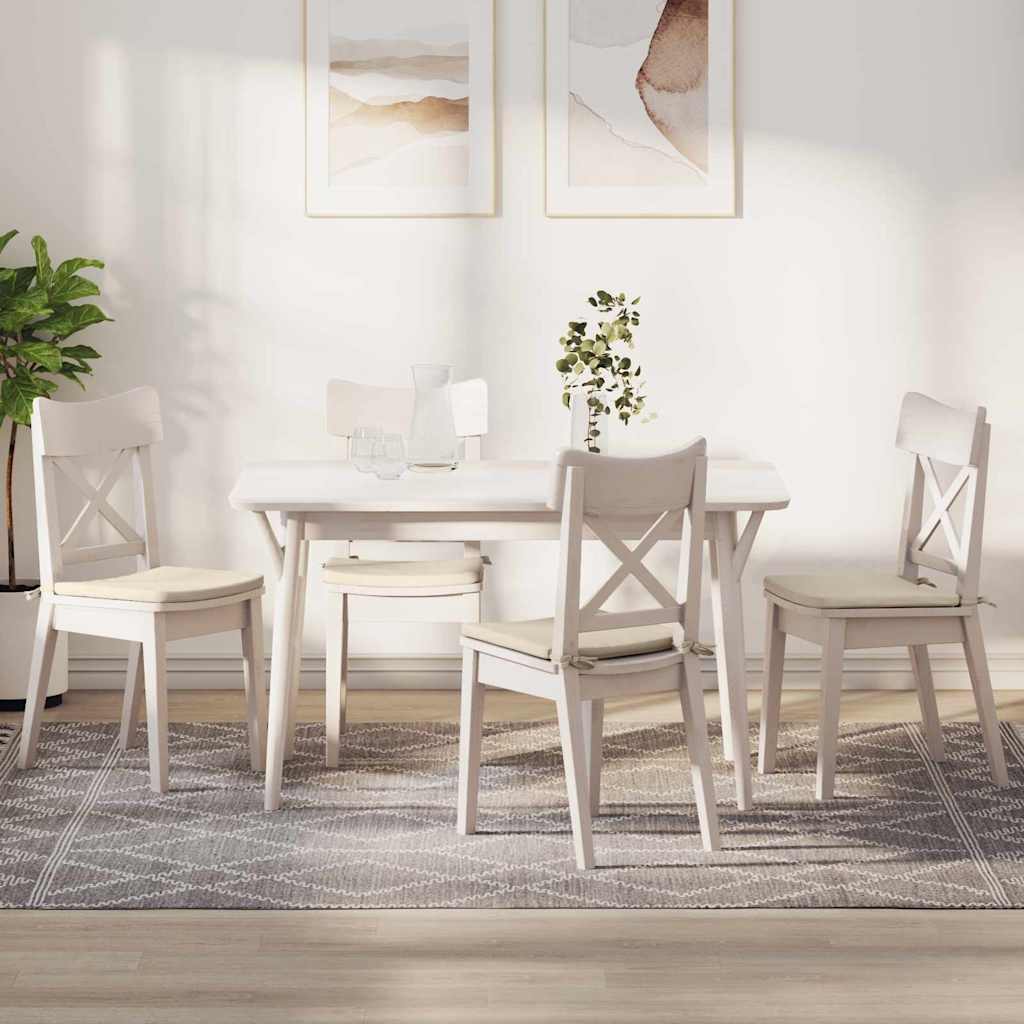 42015226_1.jpg vidaXL Vankúše na sedenie 4 pcs Krémová 40 x 40 x 3 cm – Obrázok 1