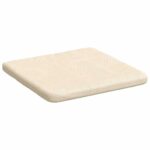 vidaXL Vankúše na sedenie 4 pcs Krémová 40 x 40 x 3 cm – Obrázok 5