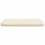 vidaXL Vankúše na sedenie 4 pcs Krémová 40 x 40 x 3 cm – Obrázok 6