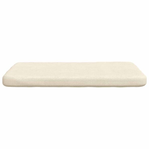 vidaXL Vankúše na sedenie 4 pcs Krémová 40 x 40 x 3 cm – Obrázok 6