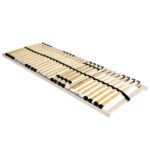 vidaXL Lamelový rošt Hnedá 140 x 190 cm Drevo