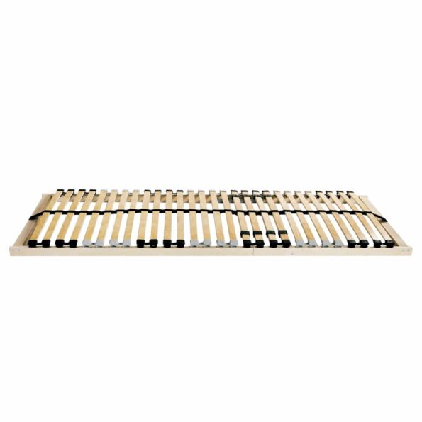 vidaXL Lamelový rošt Hnedá 140 x 190 cm Drevo – Obrázok 2