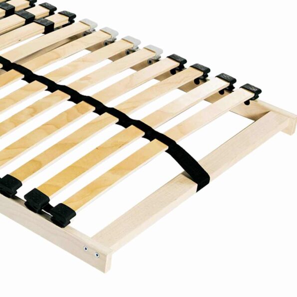 vidaXL Lamelový rošt Hnedá 140 x 190 cm Drevo – Obrázok 3