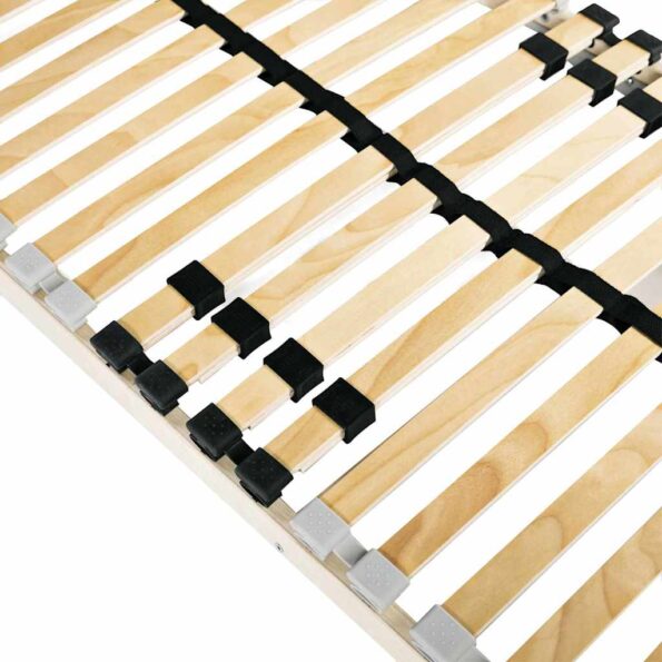 vidaXL Lamelový rošt Hnedá 140 x 190 cm Drevo – Obrázok 4