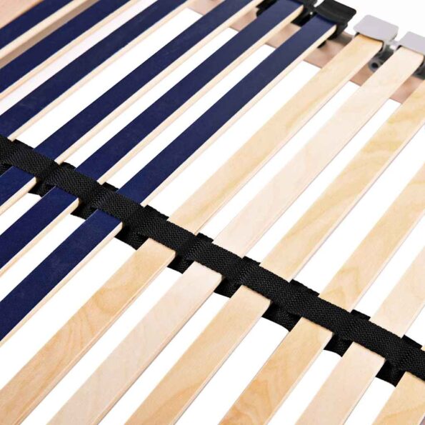 vidaXL Lamelový rošt Hnedá 90 x 190 cm Drevo a plast – Obrázok 4