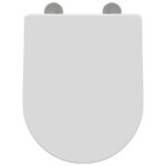 vidaXL WC sedadlo Nastaviteľná Biela 48 x 36,5 x 4,5 cm Polypropylén – Obrázok 7